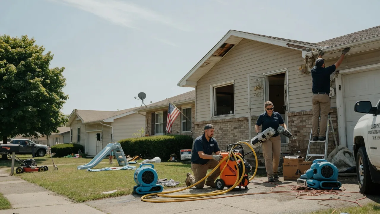 Water Damage Restoration in Inman, KS near me